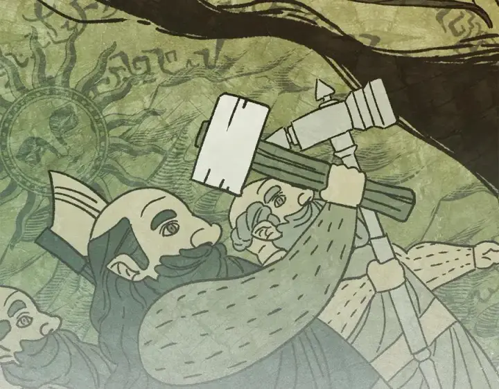 《我在死敌家当团宠》第69话 随行人员之争图74