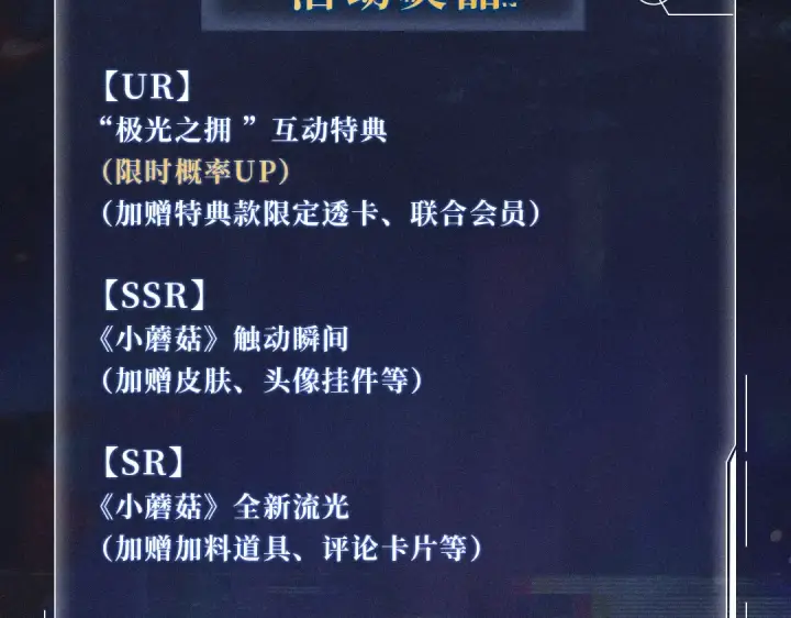 《小蘑菇》极光之拥·年终返场：12月3日 全站票选返场卡池NO.1图9
