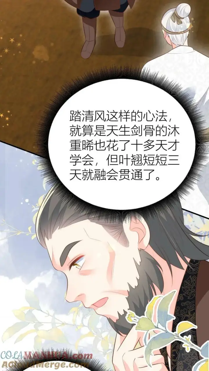 《小师妹明明超强却过分沙雕》第19话 二师兄的现场教学真帅！图3