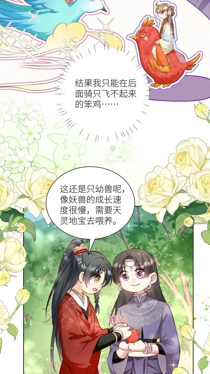 《小师妹明明超强却过分沙雕》第70话 鸡要养肥了再吃！图16