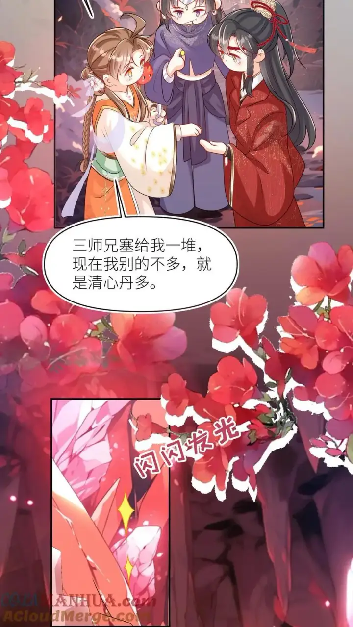 《小师妹明明超强却过分沙雕》第72话 守护兽真的太没有排面了图11