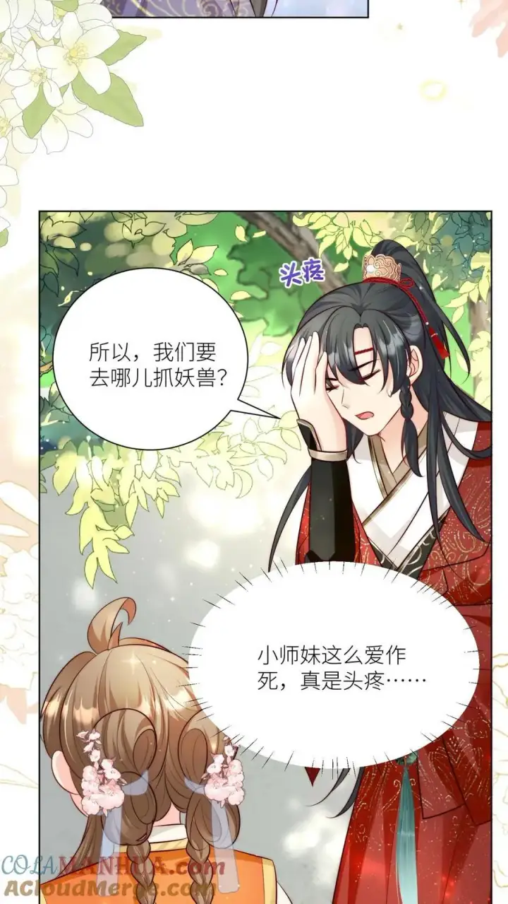 《小师妹明明超强却过分沙雕》第80话 阴魂不散三人组图19