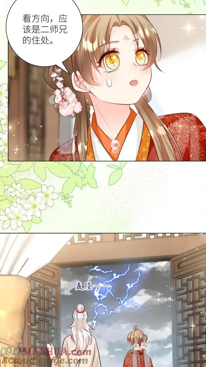 《小师妹明明超强却过分沙雕》第160话 二师兄要挨雷劈了图9