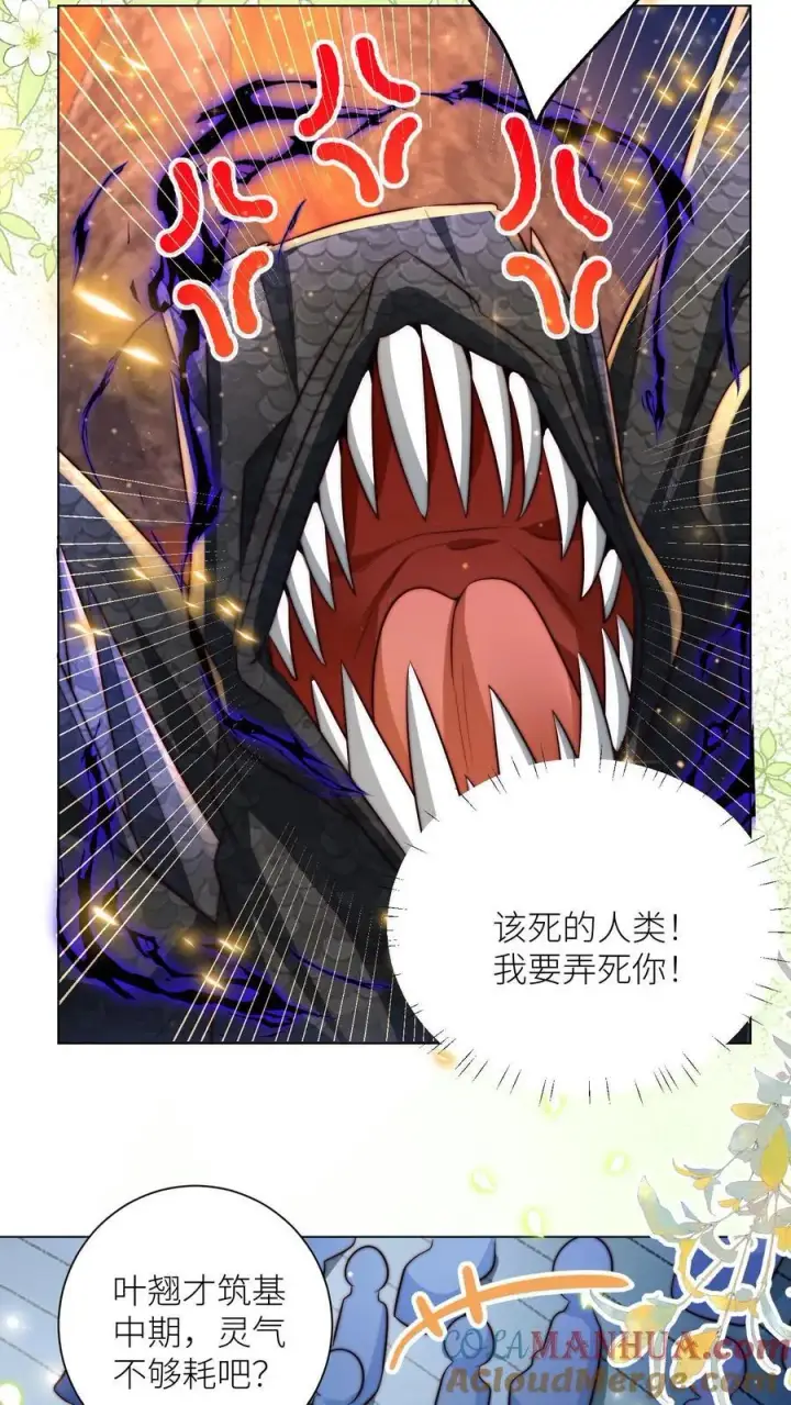 《小师妹明明超强却过分沙雕》第168话 打怪当然要嗑药啊图27
