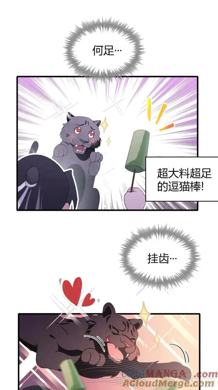《原来我早就无敌了》第102话 老虎也是猫？图25